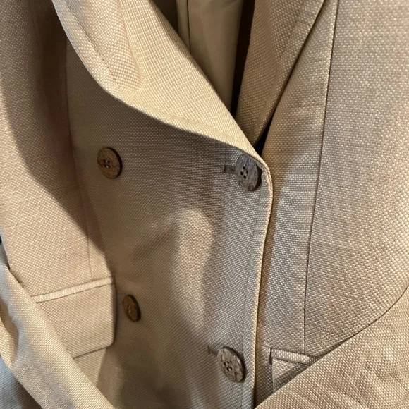 Valentina Shah Camel -Beige Blazer / Jacket Size 4 - Picture 3 of 11